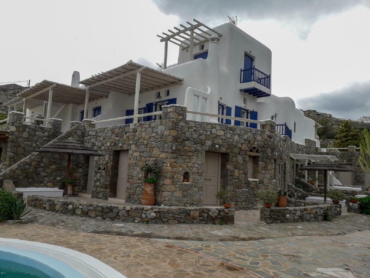 Anemoessa Villas With Pool Mykonos Town Luaran gambar