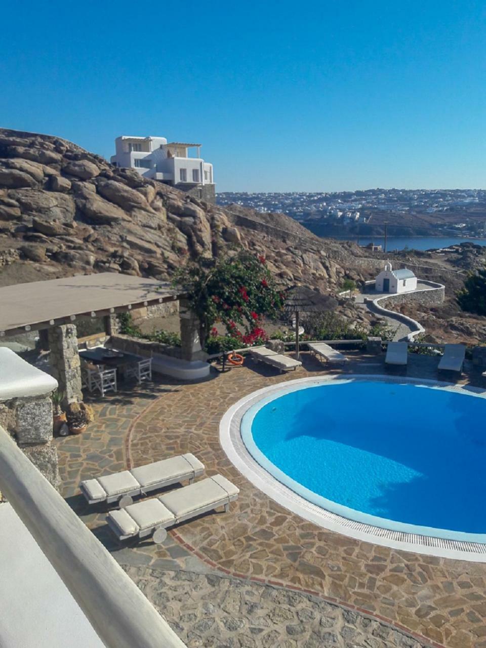 Anemoessa Villas With Pool Mykonos Town Luaran gambar