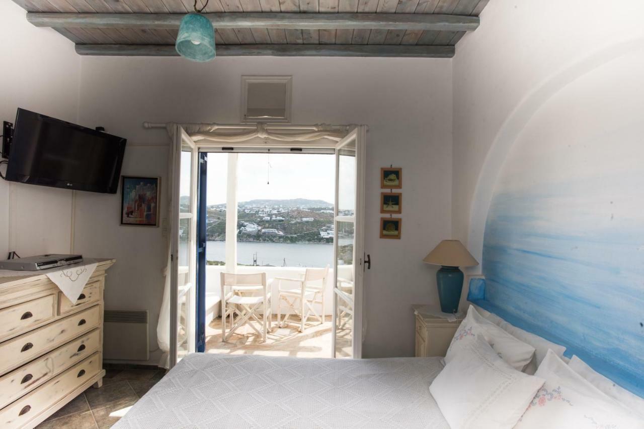 Anemoessa Villas With Pool Mykonos Town Luaran gambar