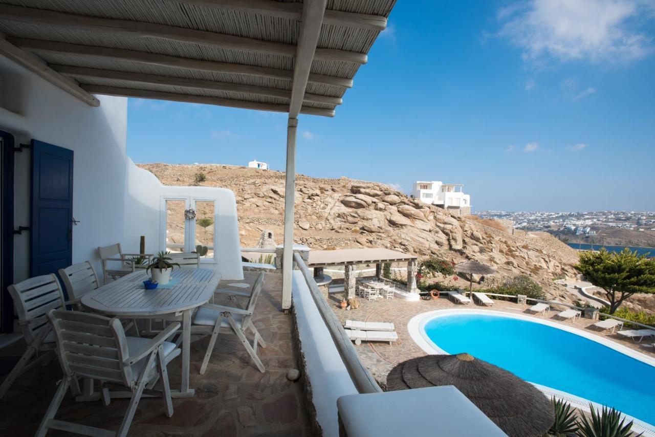 Anemoessa Villas With Pool Mykonos Town Luaran gambar