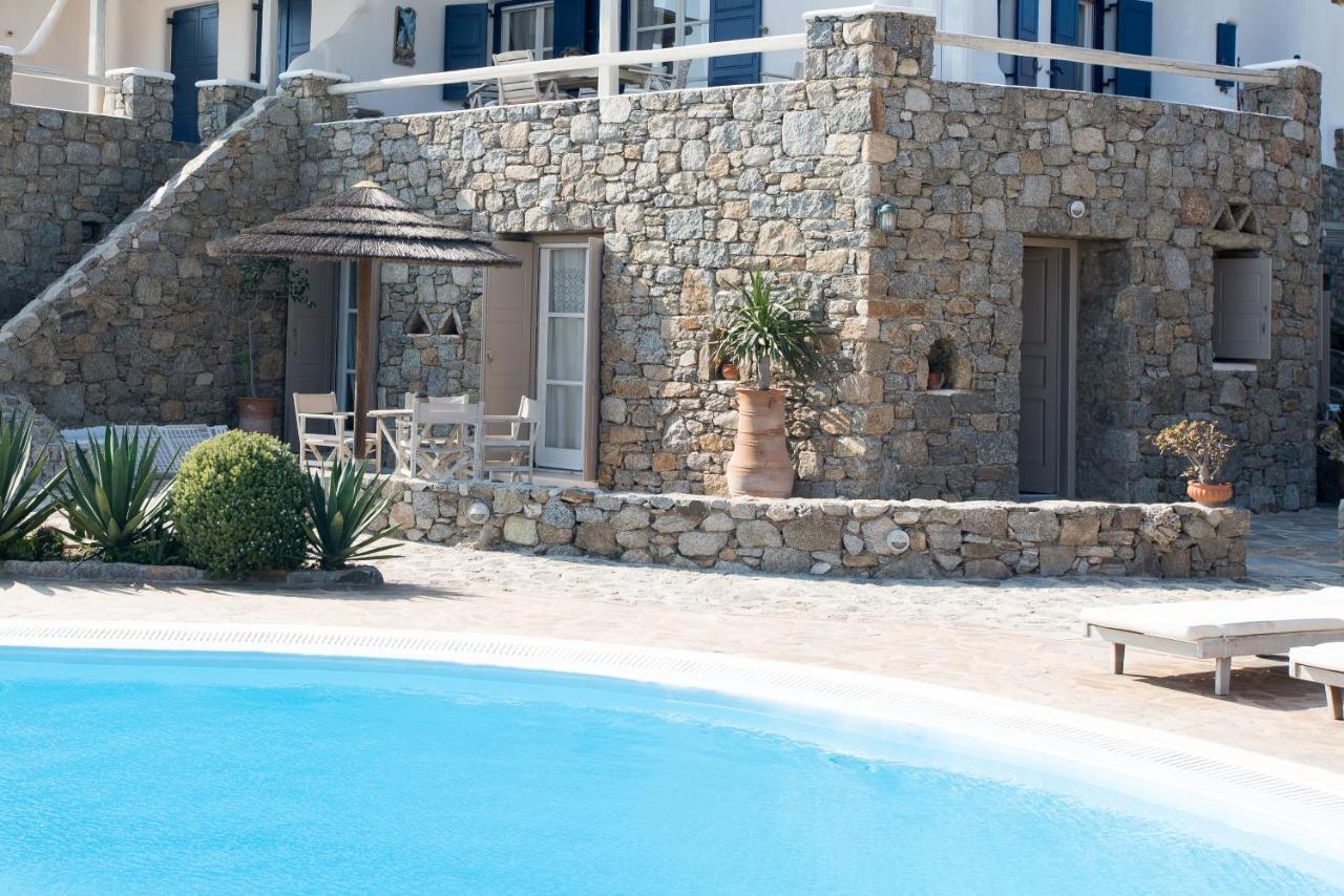 Anemoessa Villas With Pool Mykonos Town Luaran gambar