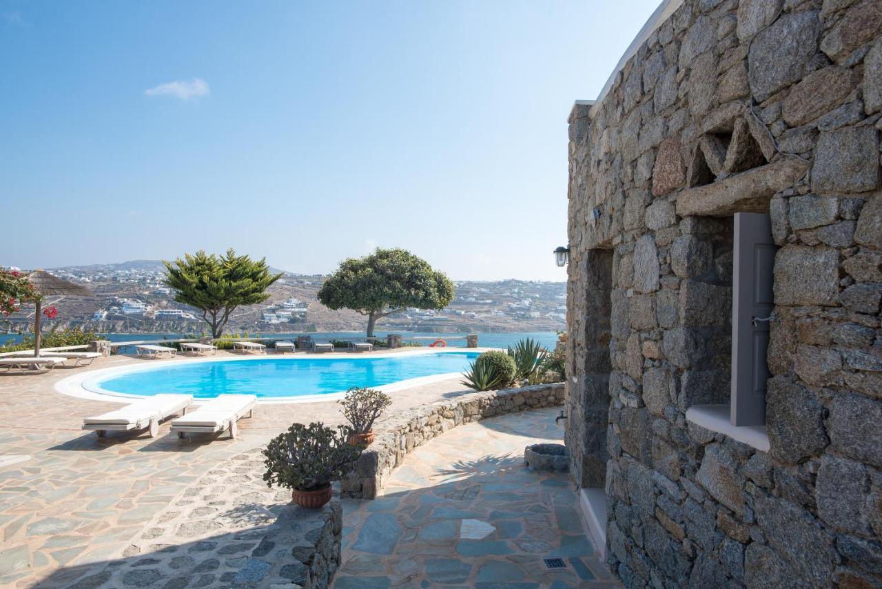 Anemoessa Villas With Pool Mykonos Town Luaran gambar